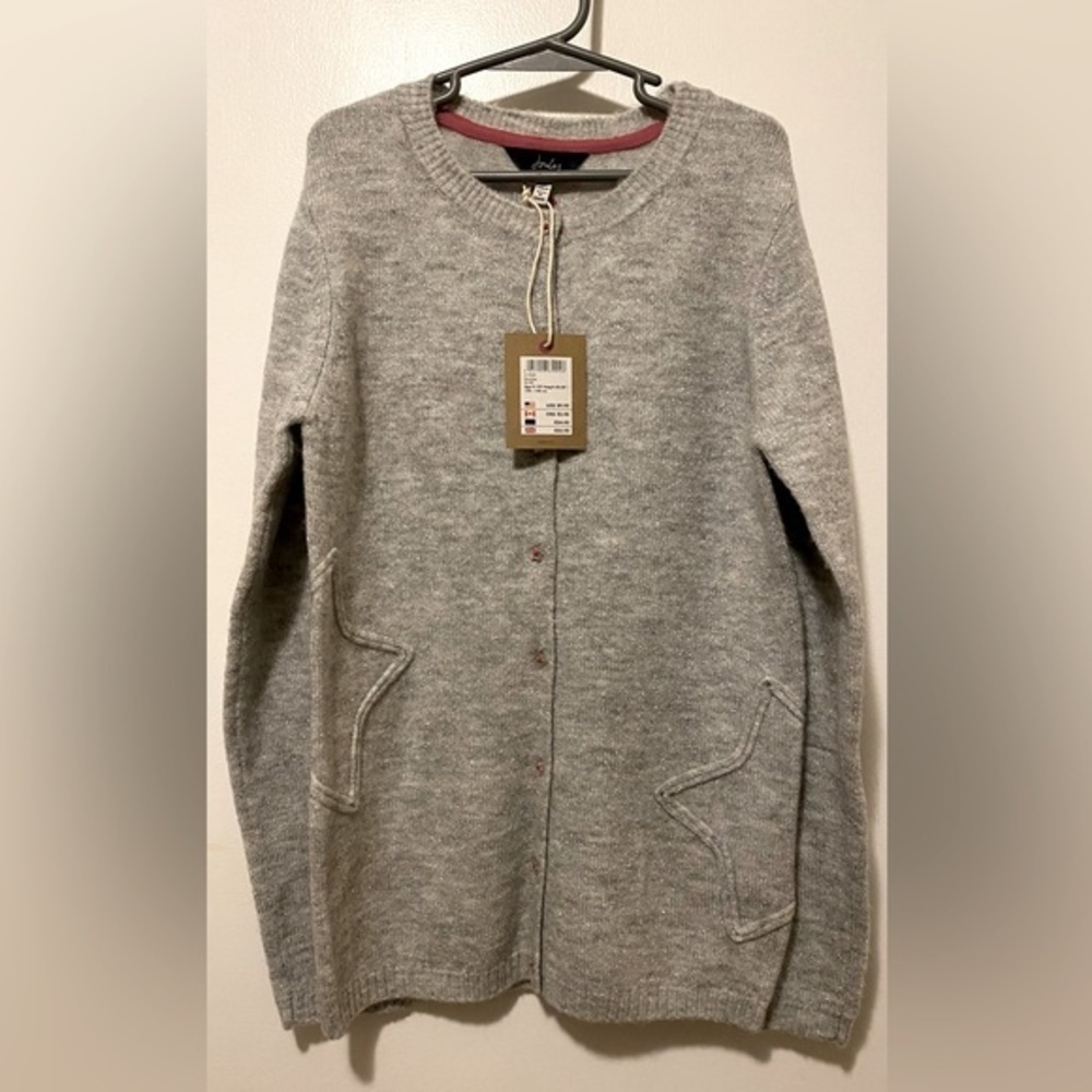 NWT Joules Brookley Sparkle Cardigan 9-10Y